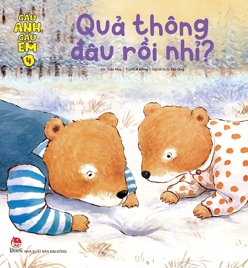 bộ gấu anh - gấu em - tập 4 - quả thông đâu rồi nhỉ?