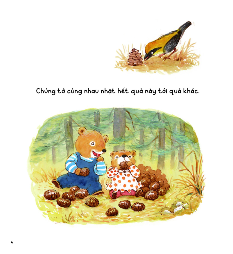 bộ gấu anh - gấu em - tập 4 - quả thông đâu rồi nhỉ?