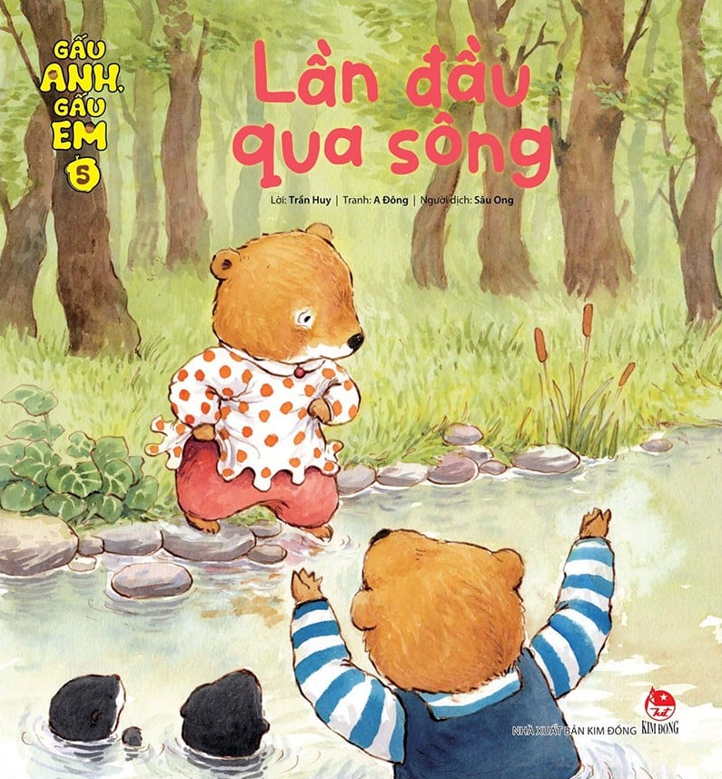 bộ gấu anh - gấu em - tập 5 - lần đầu qua sông