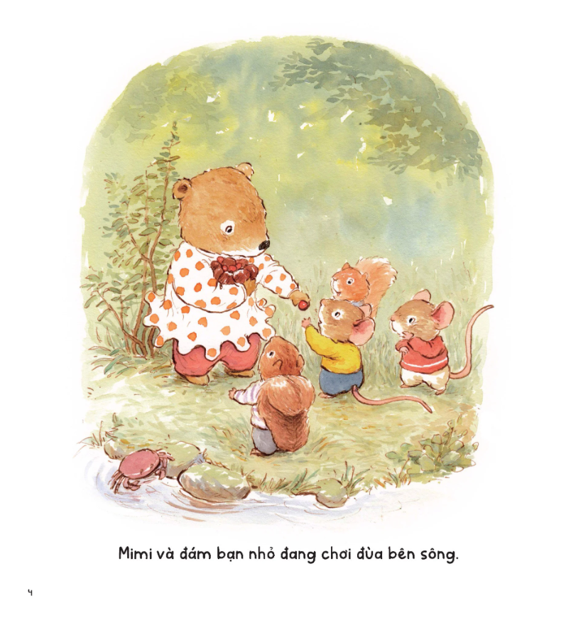 bộ gấu anh - gấu em - tập 5 - lần đầu qua sông