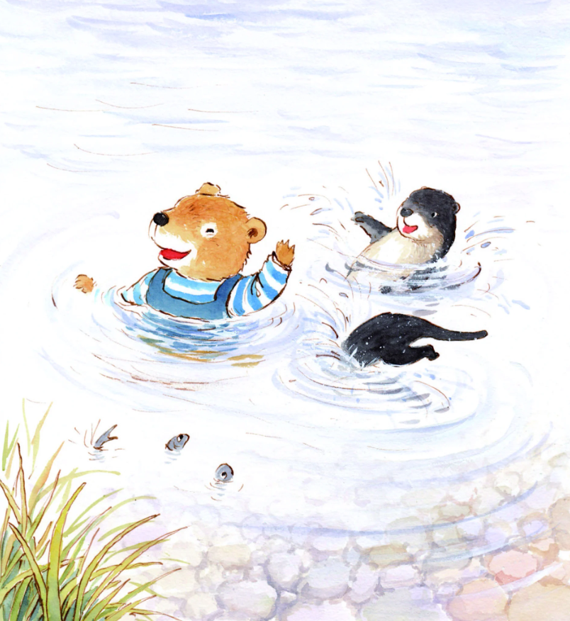 bộ gấu anh - gấu em - tập 5 - lần đầu qua sông