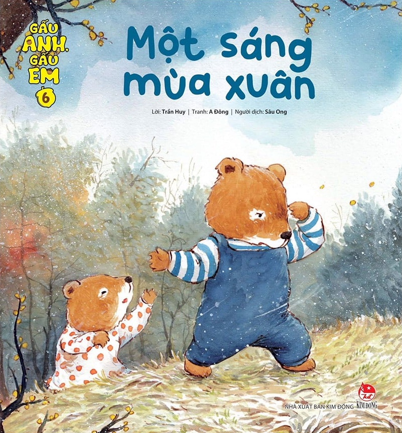 bộ gấu anh - gấu em - tập 6 - một sáng mùa xuân
