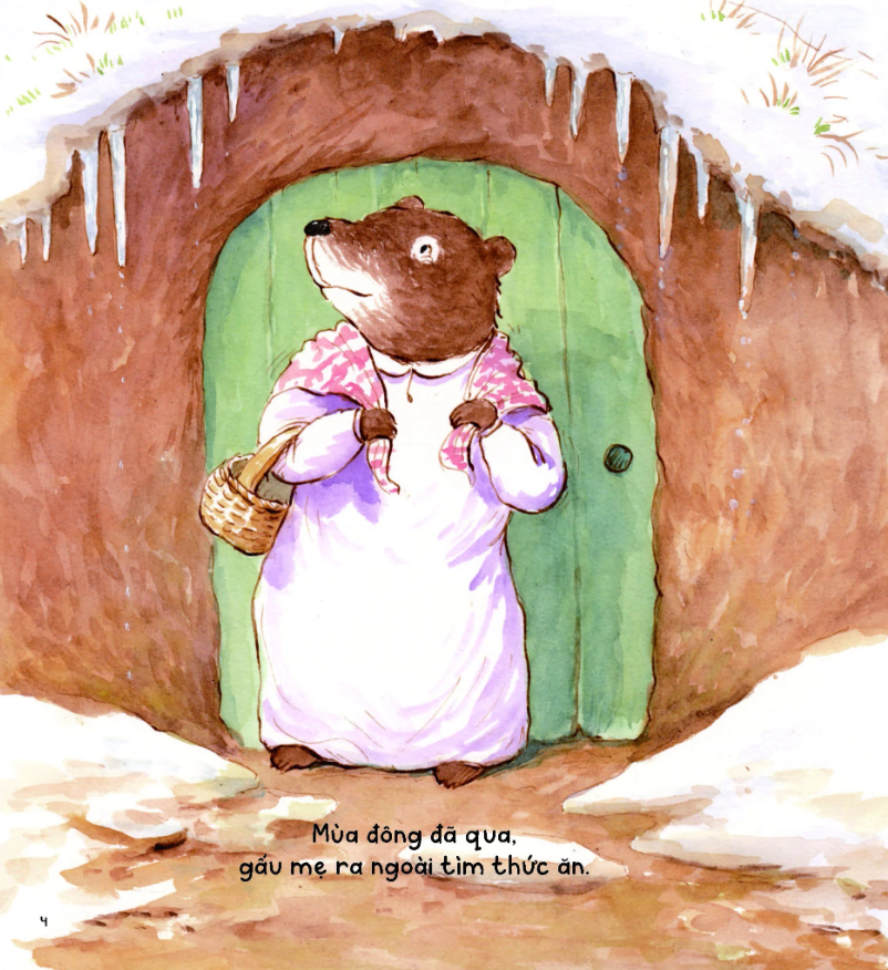 bộ gấu anh - gấu em - tập 6 - một sáng mùa xuân