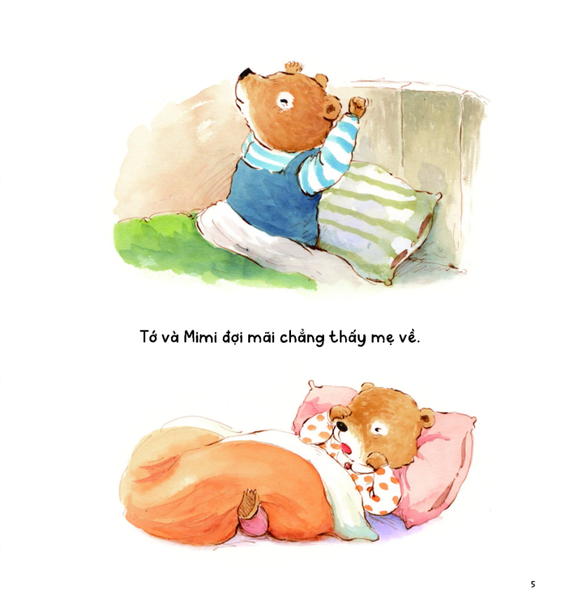 bộ gấu anh - gấu em - tập 6 - một sáng mùa xuân