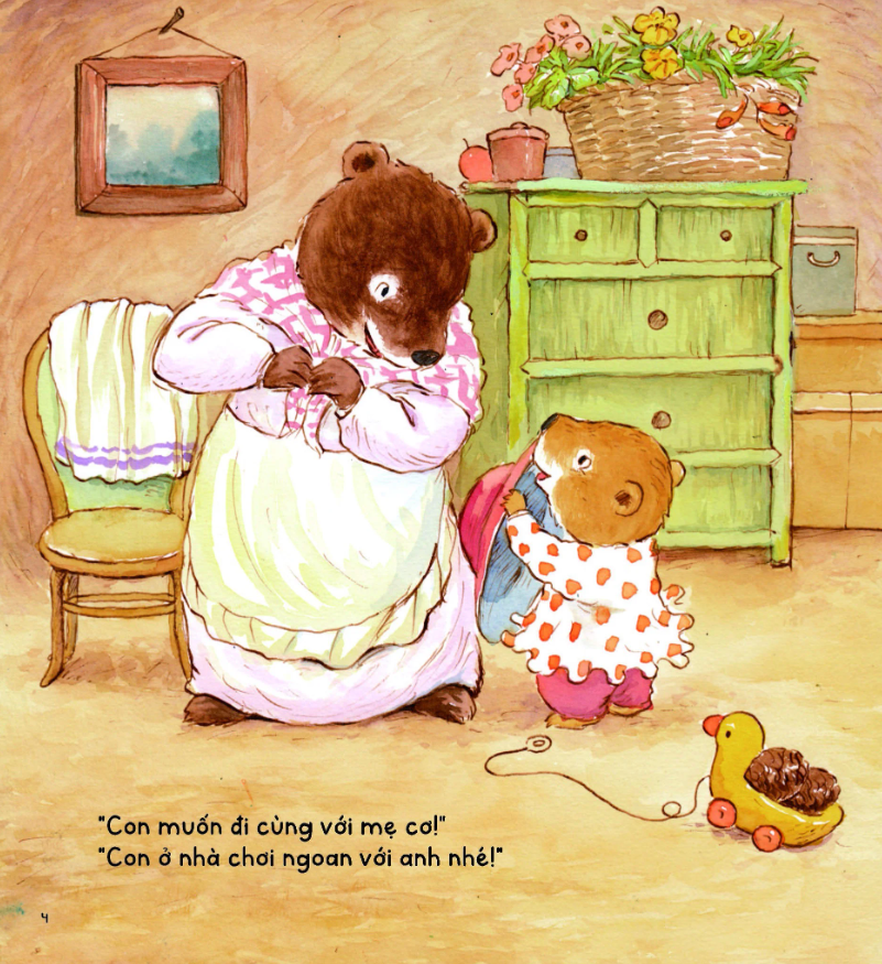 bộ gấu anh - gấu em - tập 7 - tớ không đi đâu!