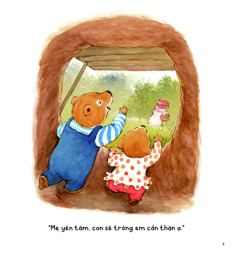 bộ gấu anh - gấu em - tập 7 - tớ không đi đâu!