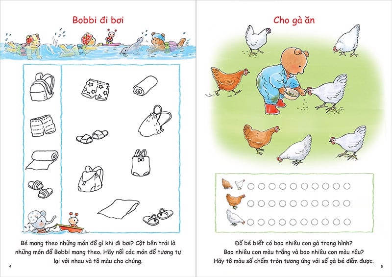 bộ gấu bobbi chơi giải đố - tập 2