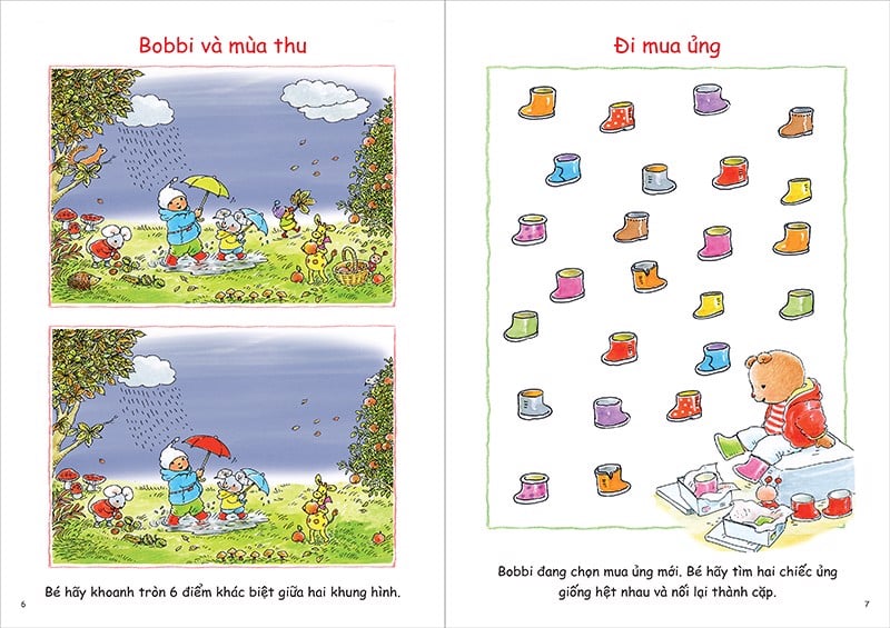 bộ gấu bobbi chơi giải đố - tập 2