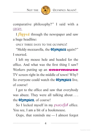 bộ geronimo and the gold medal mystery (geronimo stilton, no. 33)