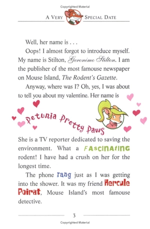 bộ geronimo's valentine