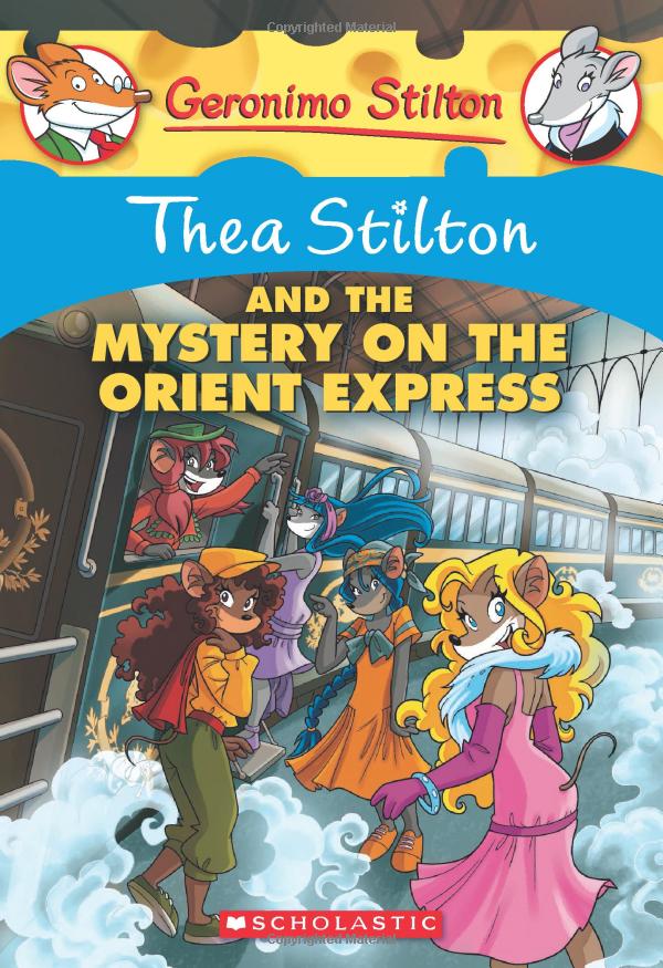 bộ geronimo stilton #13: thea stilton and the mystery on the orient express