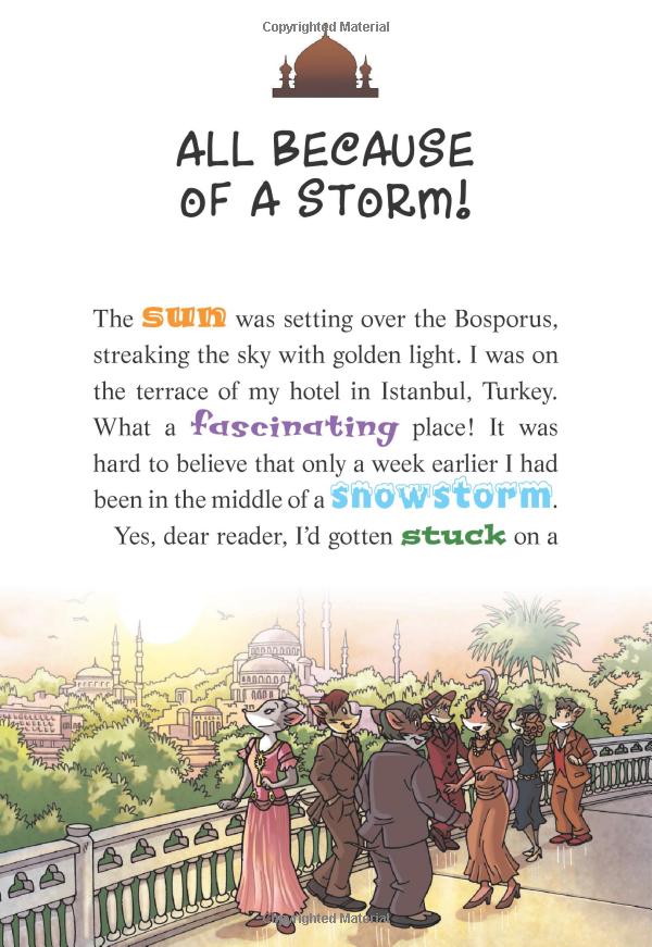 bộ geronimo stilton #13: thea stilton and the mystery on the orient express