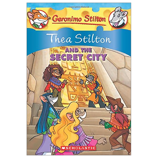 bộ geronimo stilton #4: thea stilton and the secret city