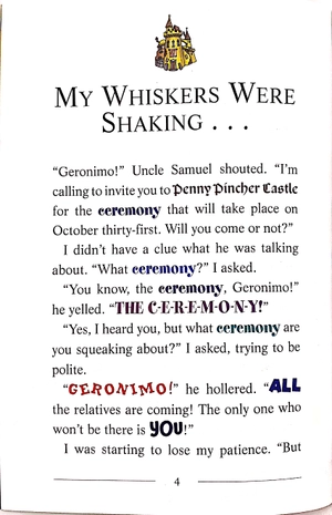 bộ geronimo stilton #46: the haunted castle