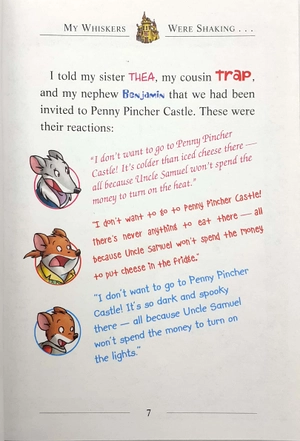 bộ geronimo stilton #46: the haunted castle