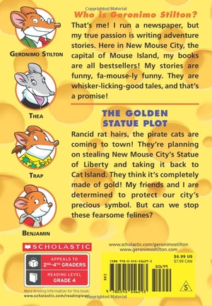 bộ geronimo stilton #55: the golden statue plot