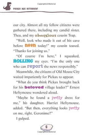 bộ geronimo stilton cavemice 14: shoo, caveflies!