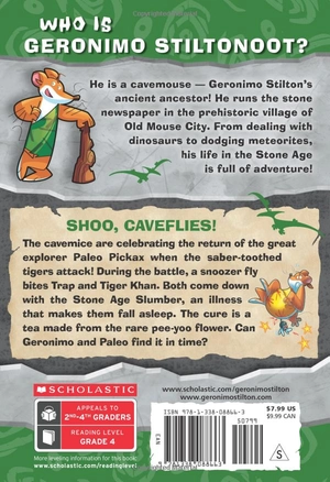 bộ geronimo stilton cavemice 14: shoo, caveflies!