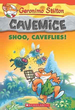 bộ geronimo stilton cavemice 14: shoo, caveflies!