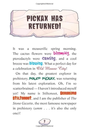 bộ geronimo stilton cavemice 14: shoo, caveflies!