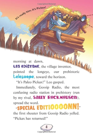 bộ geronimo stilton cavemice 14: shoo, caveflies!