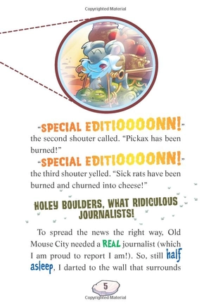 bộ geronimo stilton cavemice 14: shoo, caveflies!