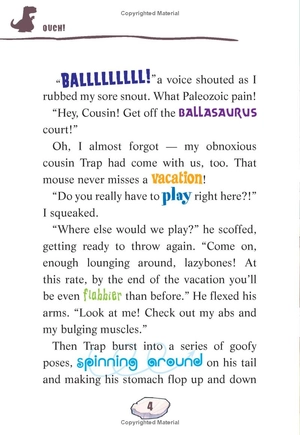 bộ geronimo stilton cavemice 7: i'm a scaredy-mouse!