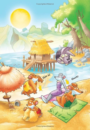 bộ geronimo stilton cavemice 7: i'm a scaredy-mouse!