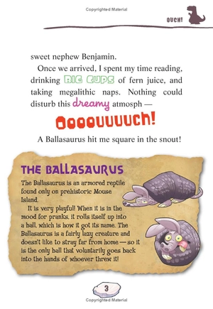 bộ geronimo stilton cavemice 7: i'm a scaredy-mouse!