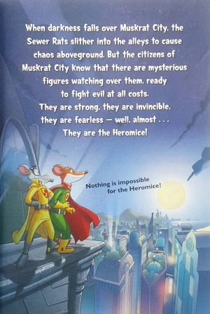 bộ geronimo stilton heromice #10: sweet dreams, sewer rats!