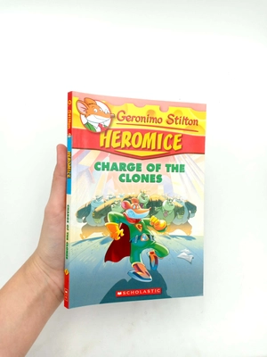 bộ geronimo stilton heromice #8: charge of the clones