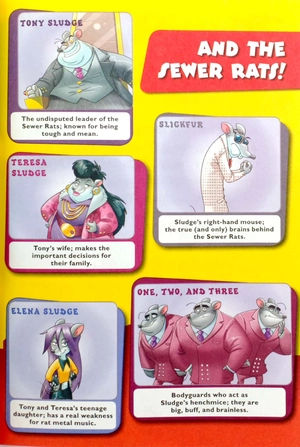 bộ geronimo stilton heromice #8: charge of the clones