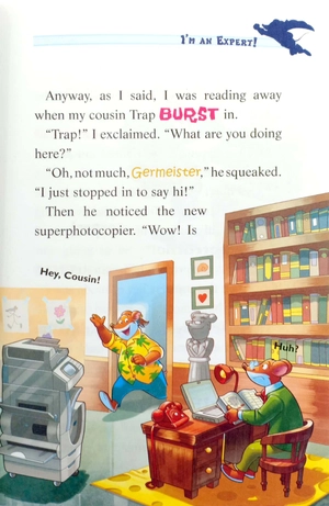 bộ geronimo stilton heromice #8: charge of the clones