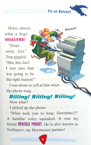 bộ geronimo stilton heromice #8: charge of the clones