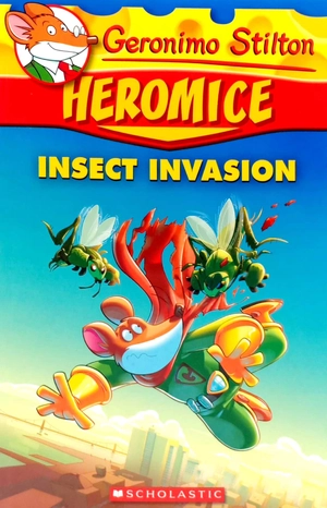 bộ geronimo stilton heromice #9: insect invasion
