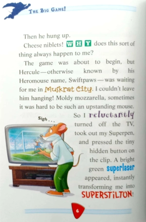 bộ geronimo stilton heromice #9: insect invasion