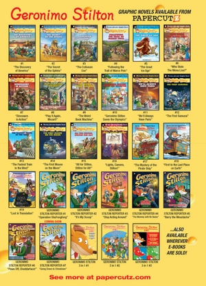 bộ geronimo stilton reporter 6: paws off, cheddarface!