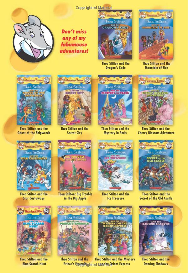 bộ geronimo stilton special edition #14: thea stilton and the dancing shadows