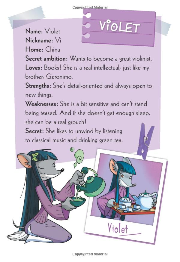 bộ geronimo stilton special edition #14: thea stilton and the dancing shadows