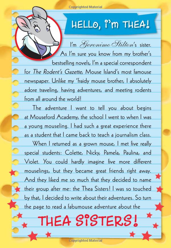 bộ geronimo stilton special edition #6: thea stilton and the cherry blossom adventure