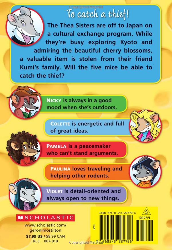 bộ geronimo stilton special edition #6: thea stilton and the cherry blossom adventure