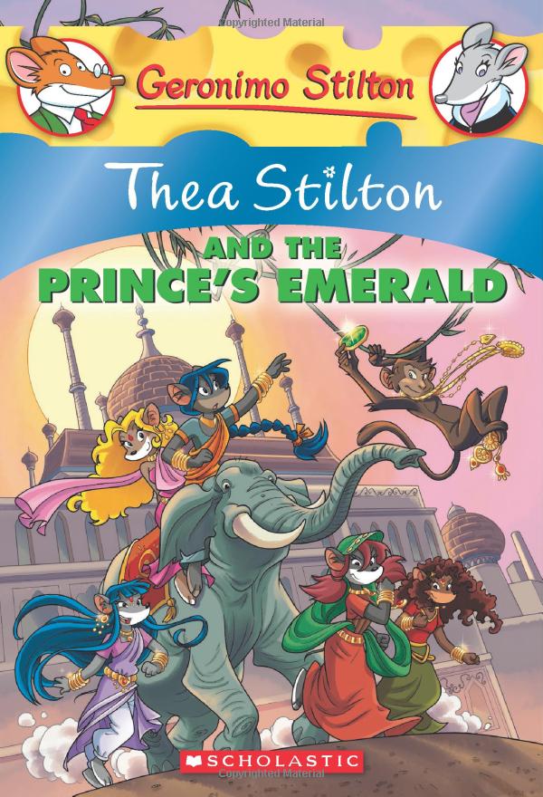 bộ geronimo stilton: thea stilton #12: thea stilton and the prince's emerald