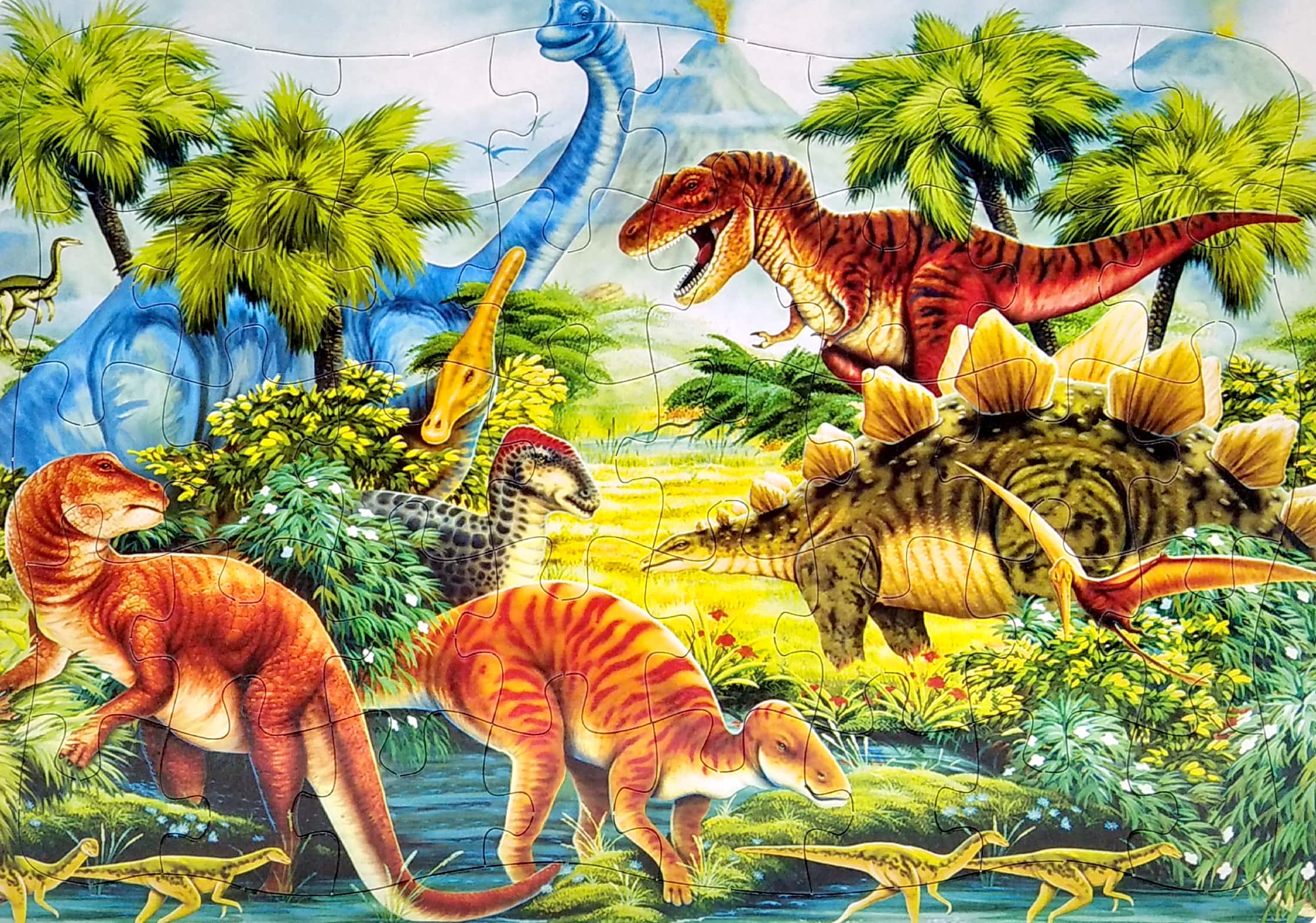 bộ ghép hình khủng long 5 (tái bản 2023)
