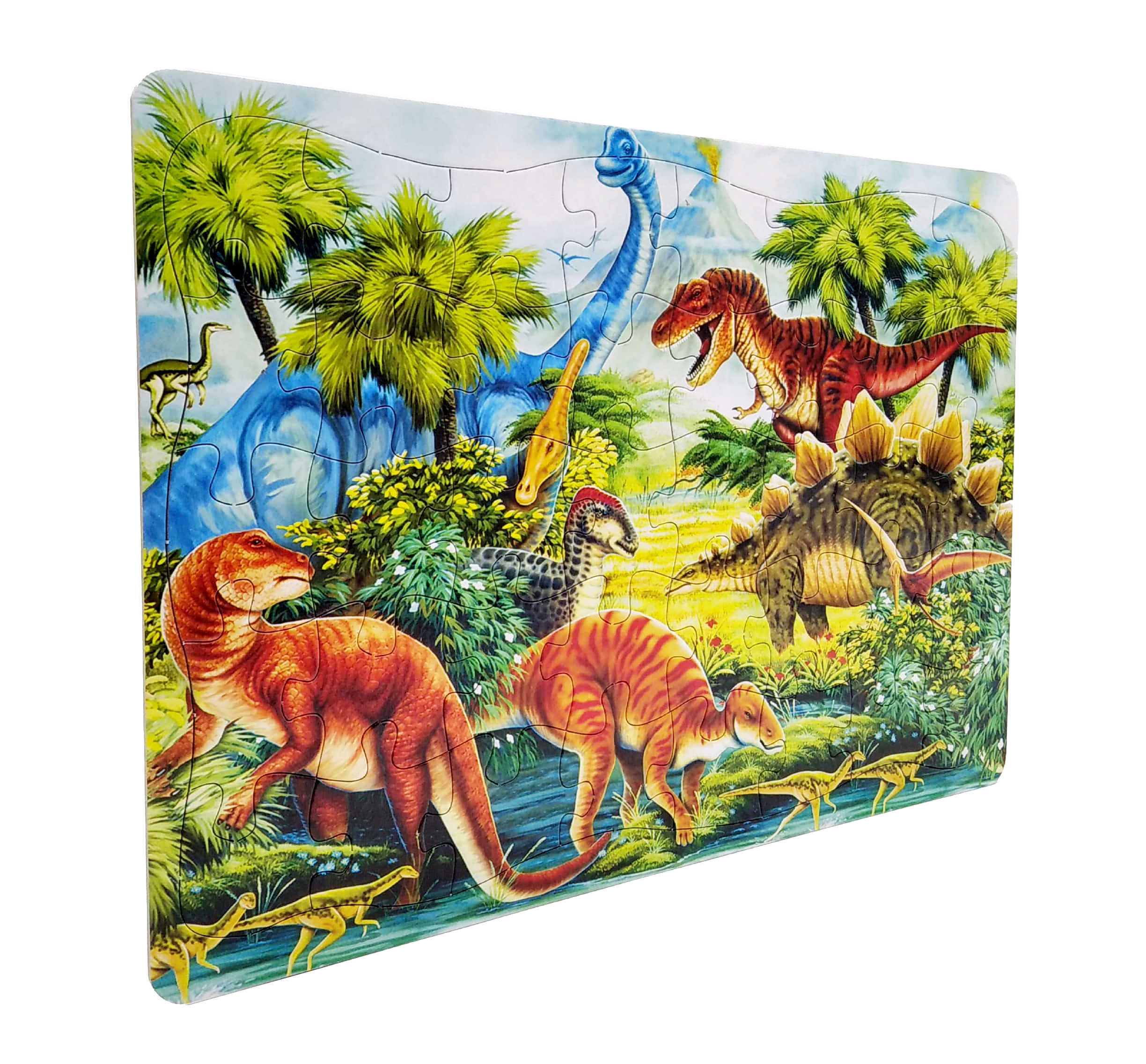 bộ ghép hình khủng long 5 (tái bản 2023)