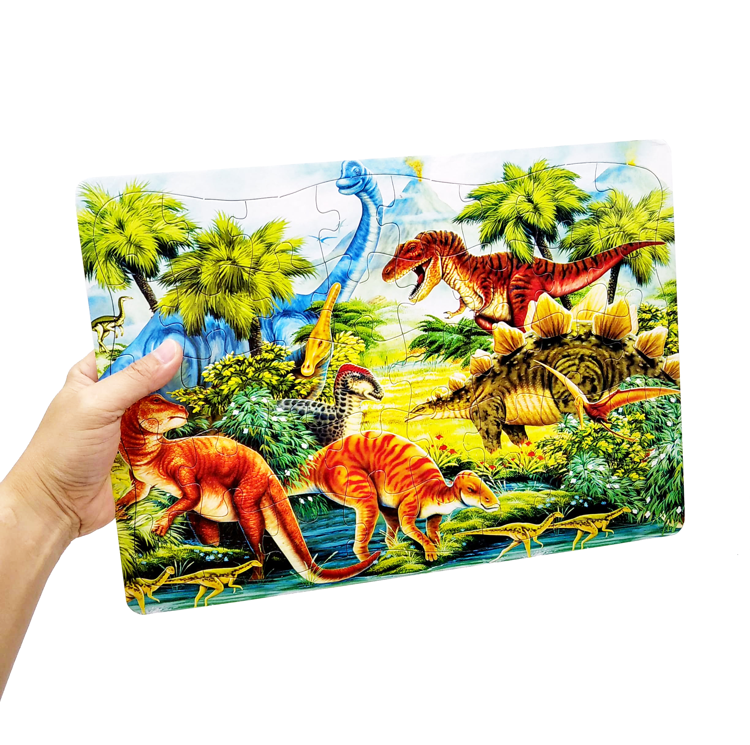 bộ ghép hình khủng long 5 (tái bản 2023)