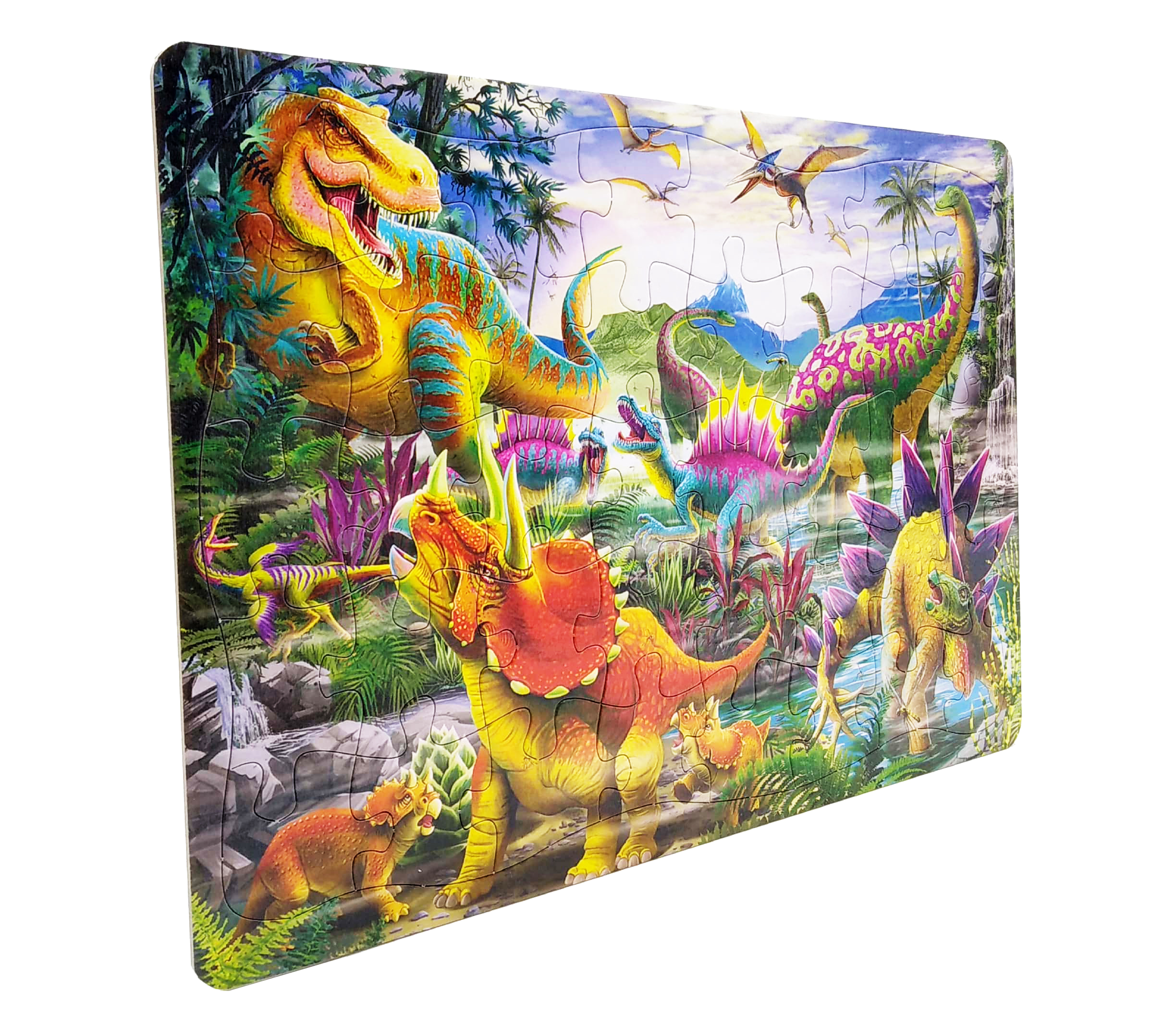 bộ ghép hình khủng long 6 (tái bản 2023)