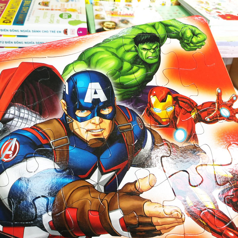 bộ ghép hình siêu nhân 1 (tái bản 2023)