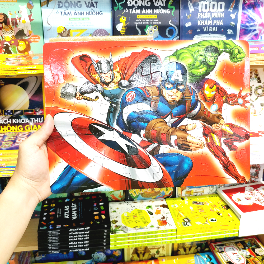 bộ ghép hình siêu nhân 1 (tái bản 2023)