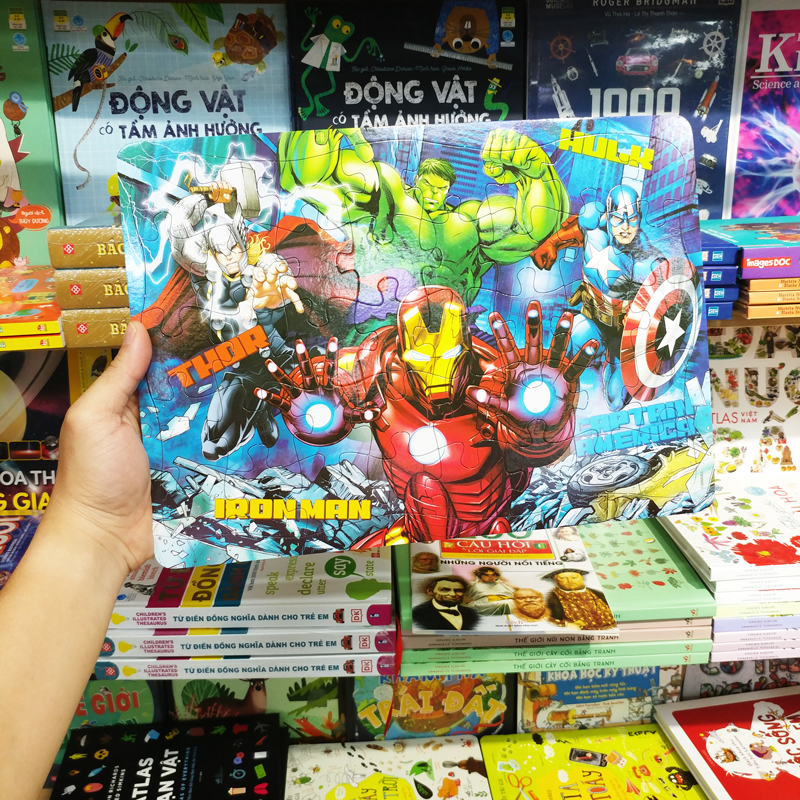 bộ ghép hình siêu nhân 2 (tái bản 2023)