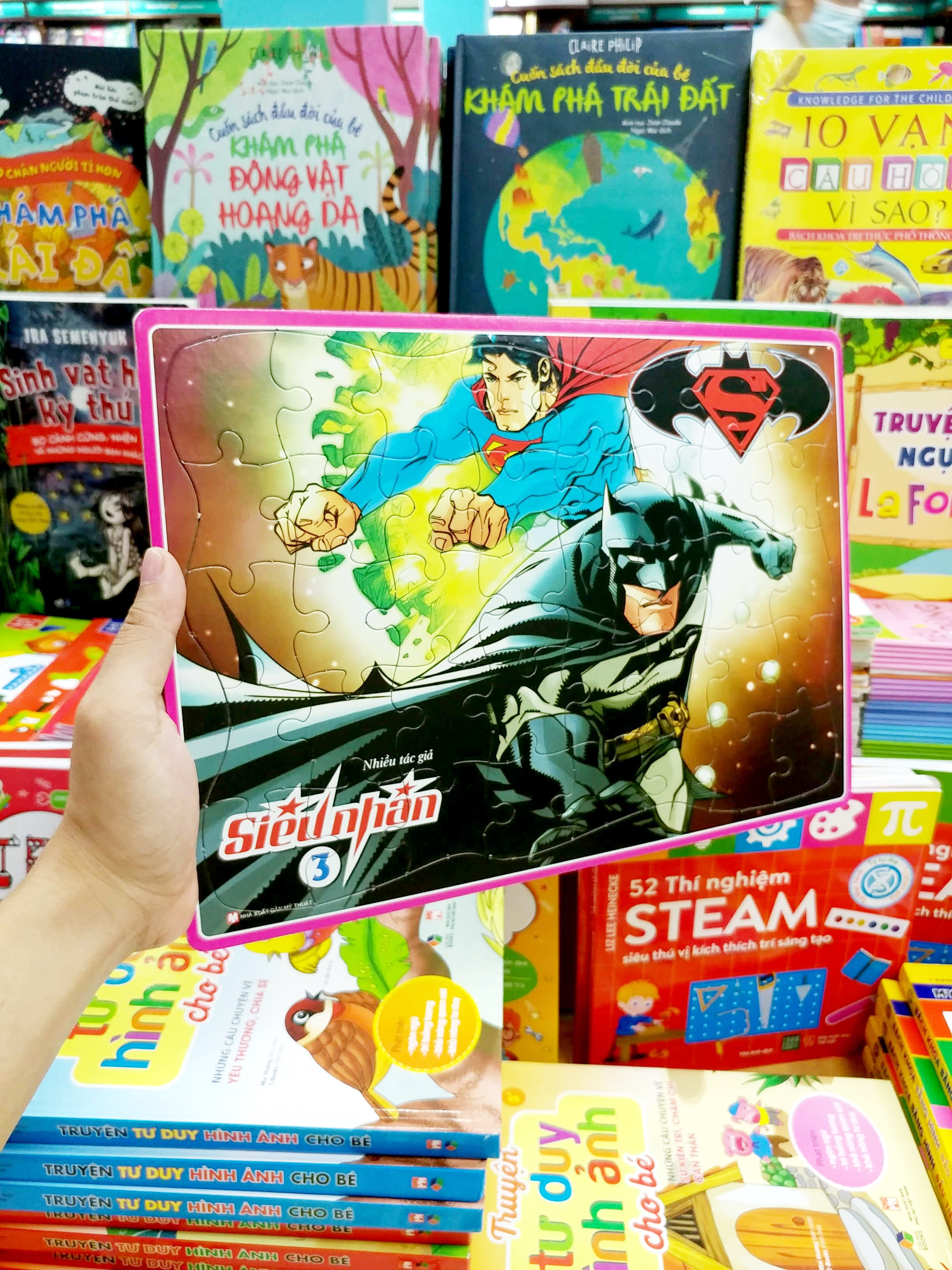 bộ ghép hình - siêu nhân 3